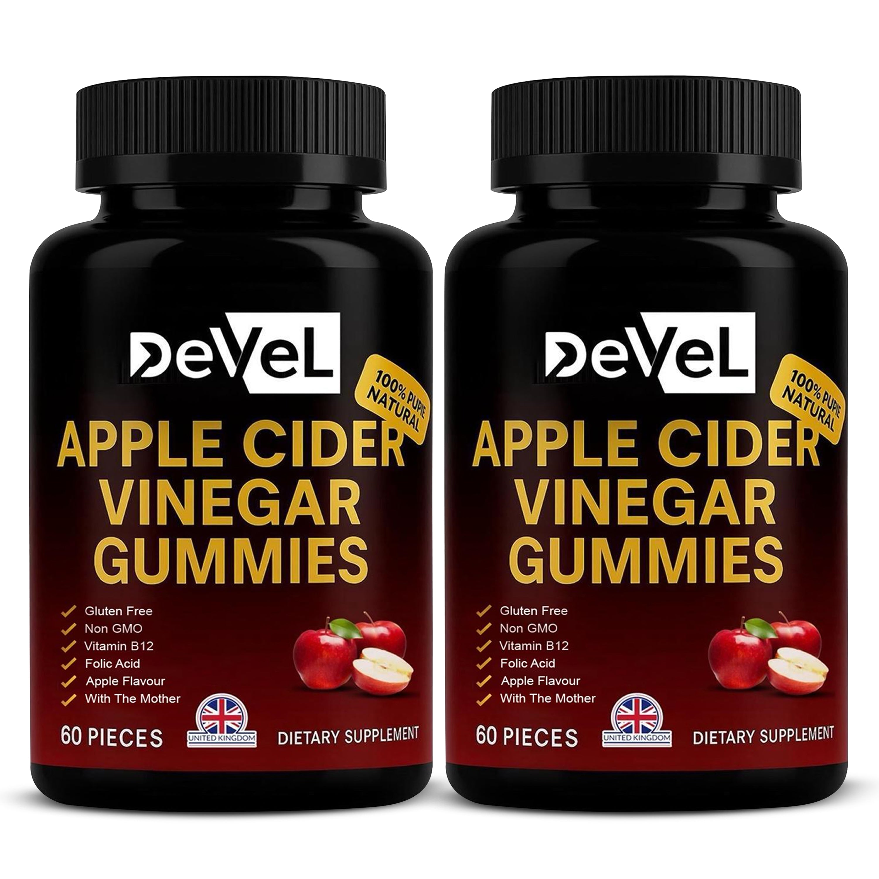 2 Bottle- Apple Cider Vinegar Gummies