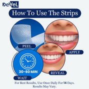 2 Pack- Teeth Whitening Strips