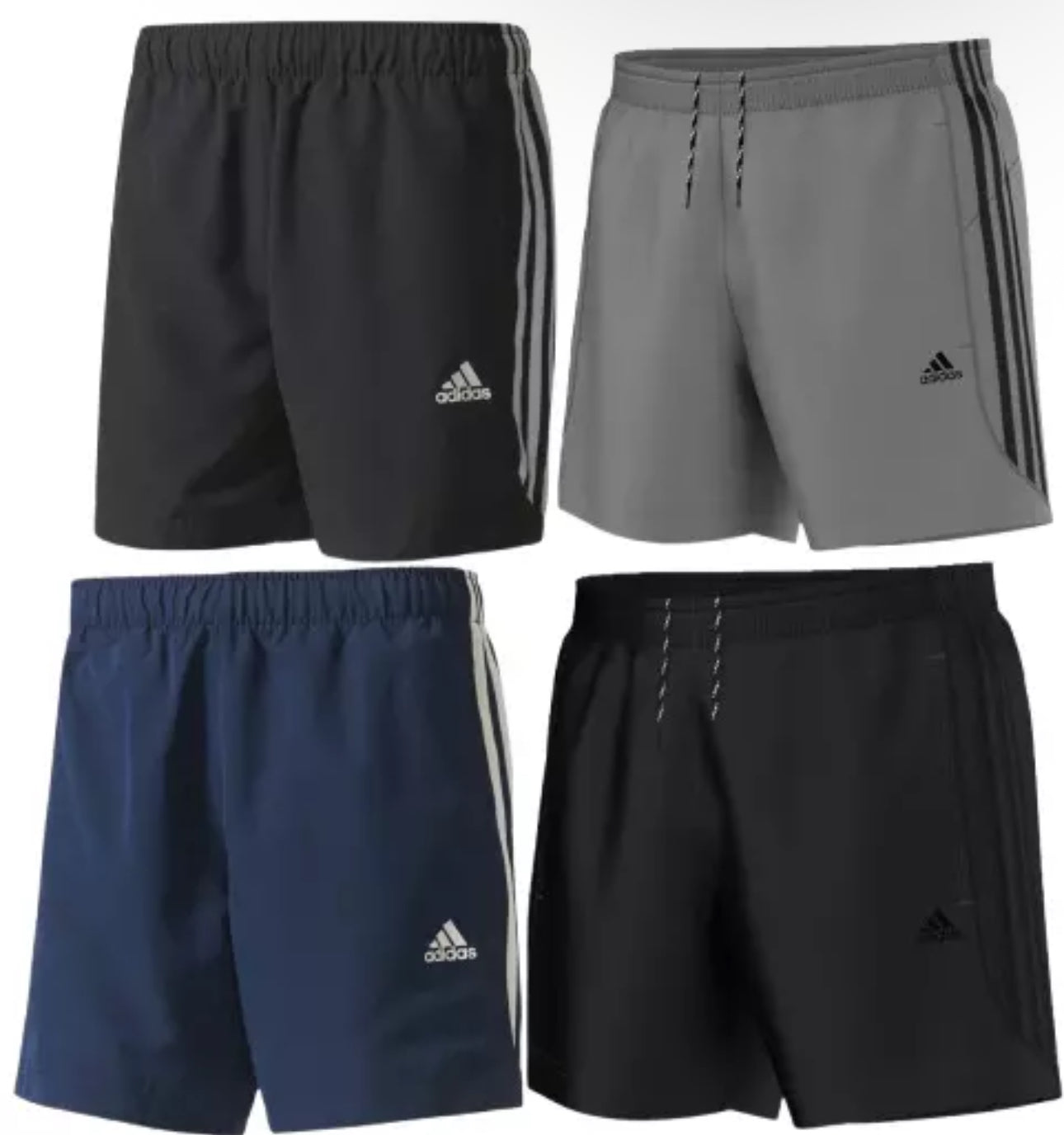 ADIDAS Shorts Mens Boys Originals Sports Gym Football S-XL
